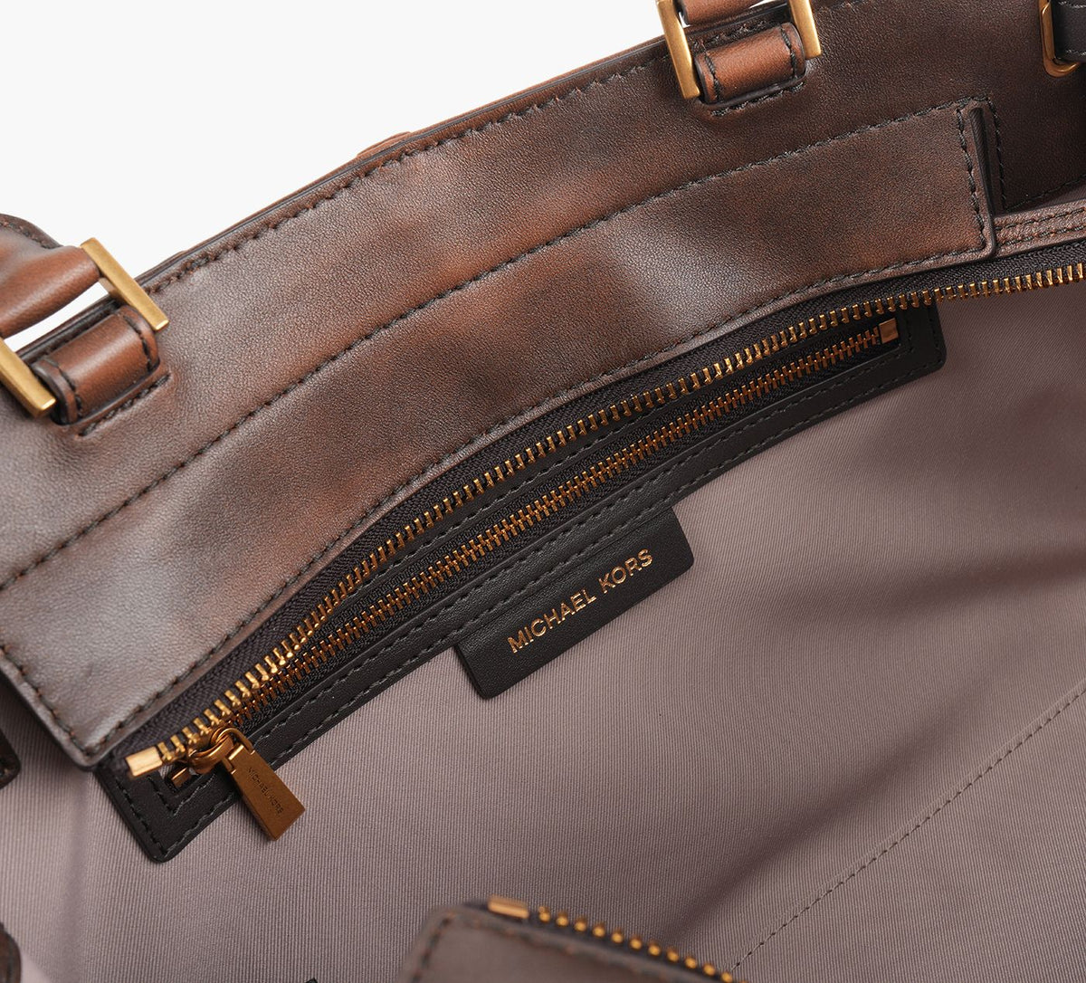 MICHAEL KORS HAMILTONMODERNE en BRUN vue 3