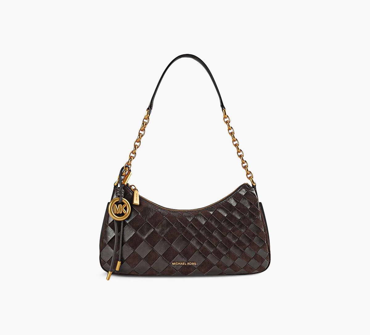 MICHAEL KORS NOLITAMEDIUMCHAINPOCHETTE in BROWN
