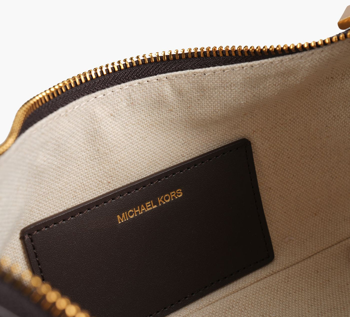MICHAEL KORS NOLITA en BRUN vue 3