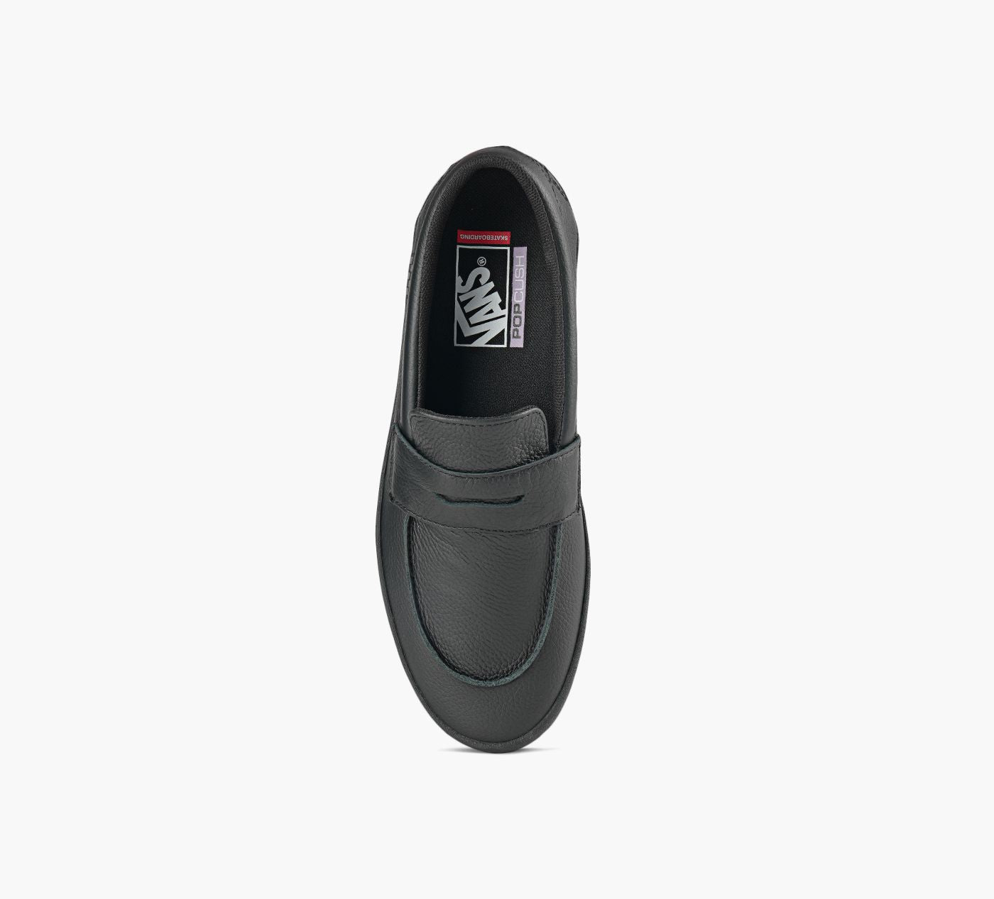 VANS BASKETSKATELOAFER en NOIR vue 1c