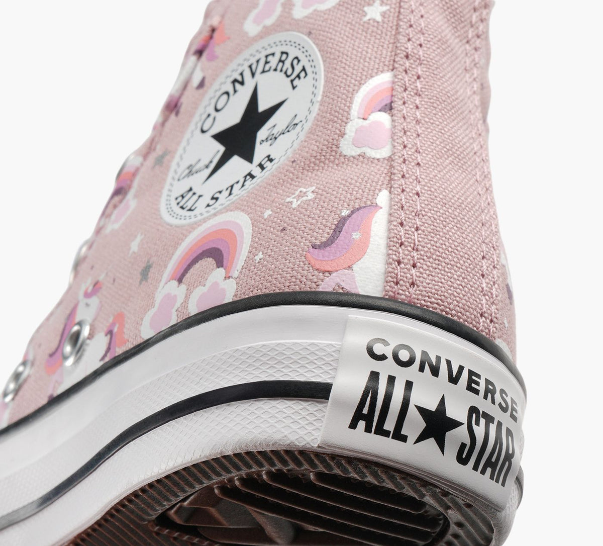CONVERSE CHUCKTAYALLSTAR1VMYSTICALRAINBOW in LIGHT PINK view 1b