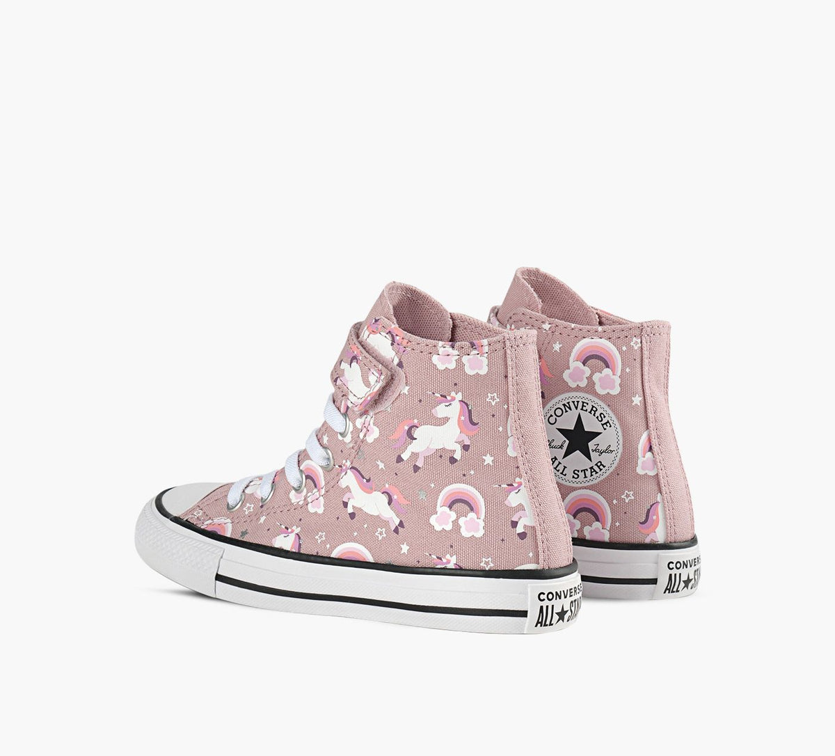 CONVERSE CHUCKTAYALLSTAR1VMYSTICALRAINBOW in LIGHT PINK view 3