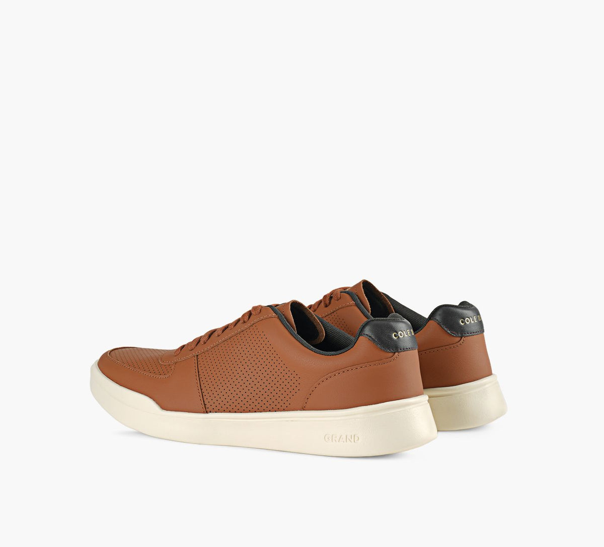 COLE HAAN GRANDCROSSCOURTMODERNPERFORMANCESNEAKER in TAN view 3