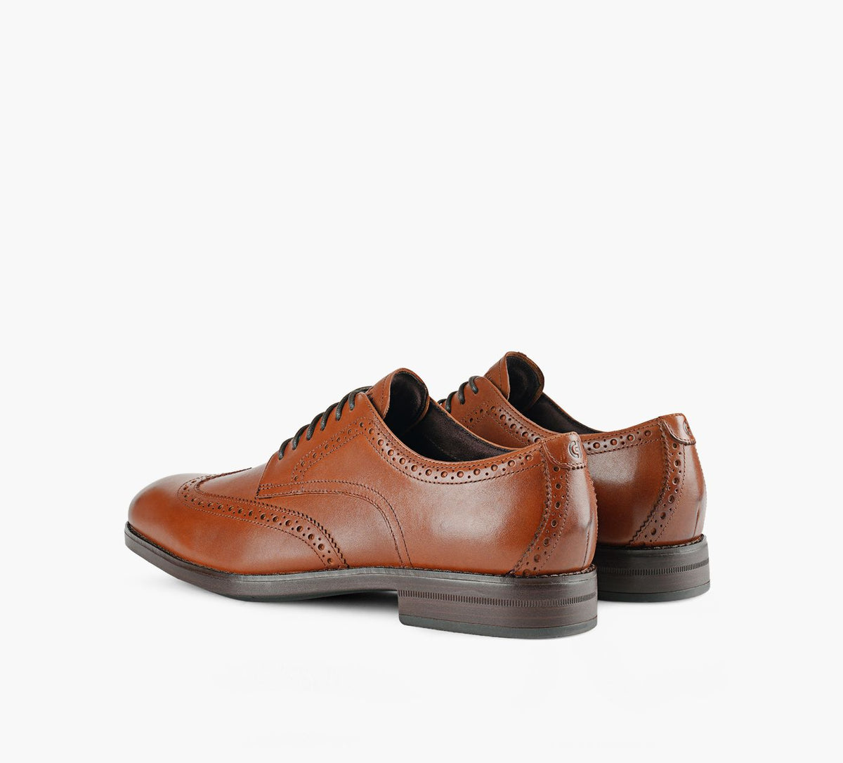 COLE HAAN OXFORDGRANDWINGTIPHARMON en TAN vue 3