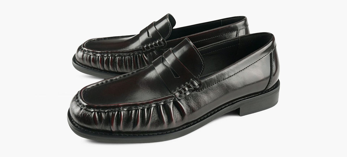 BROWNS MONCEAU in BURGUNDY view 4