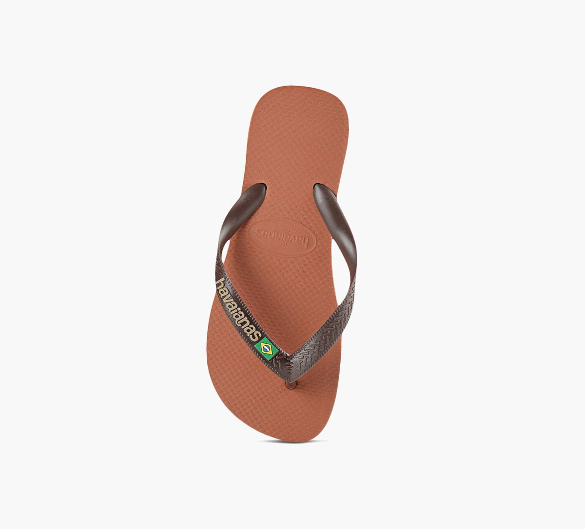 HAVAIANAS TONGHAVAIANASBRAZILLOGO en BRUN vue 1c