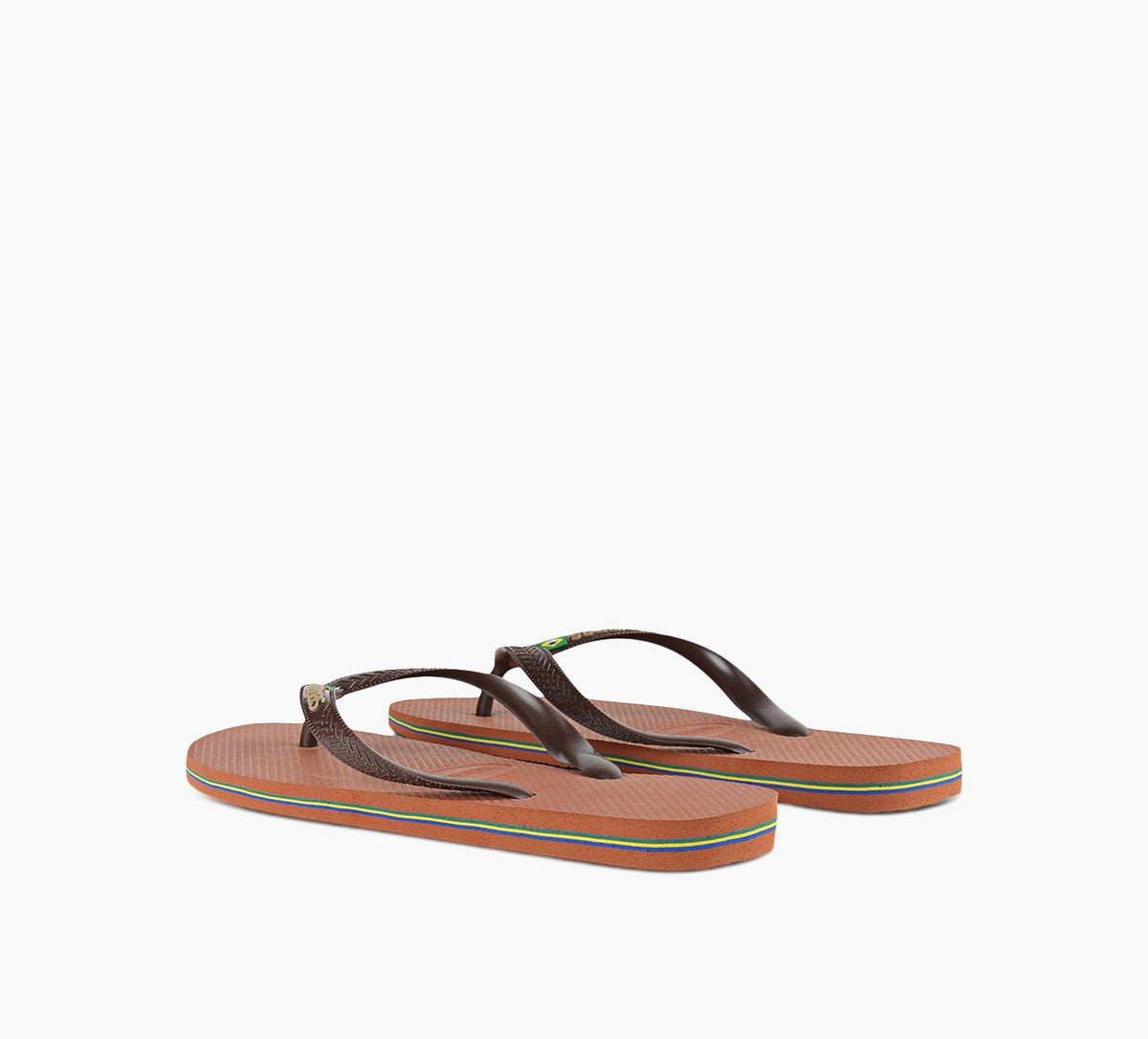 HAVAIANAS BRAZILLOGO in BROWN view 3