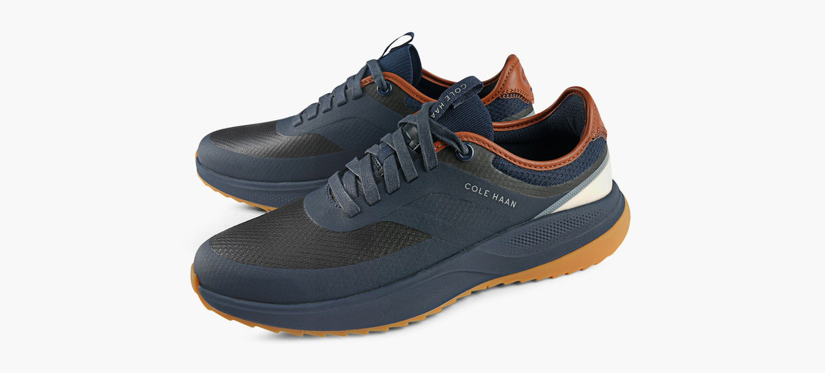 COLE HAAN BASKETGRANDPROALLDAYGOLFIMPERMABLE en BLEU vue 4