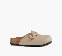 BIRKENSTOCK BOSTONBOUCLEFLEUR en BEIGE