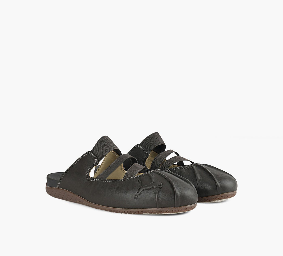 PUMA MULESPEEDCAT en BRUN vue 2