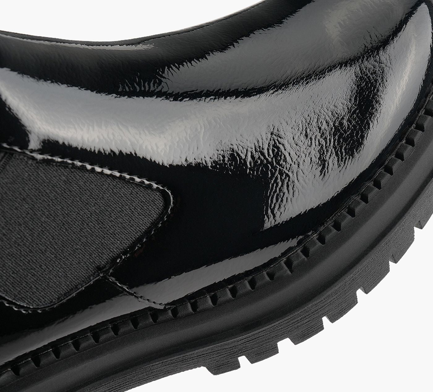 Artica Doha Flats for Women | Black/Patent Leather – Browns Shoes