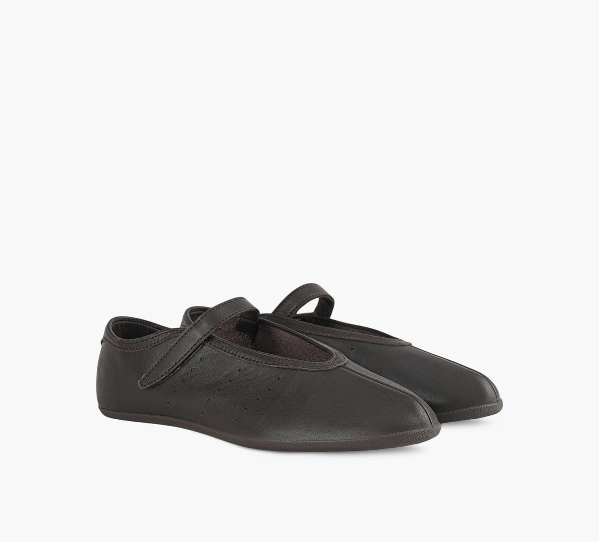 ADIDAS BALLERINESTANSMITHLO en BRUN vue 2