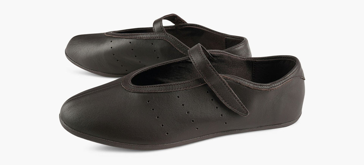 ADIDAS BALLERINESTANSMITHLO en BRUN vue 4