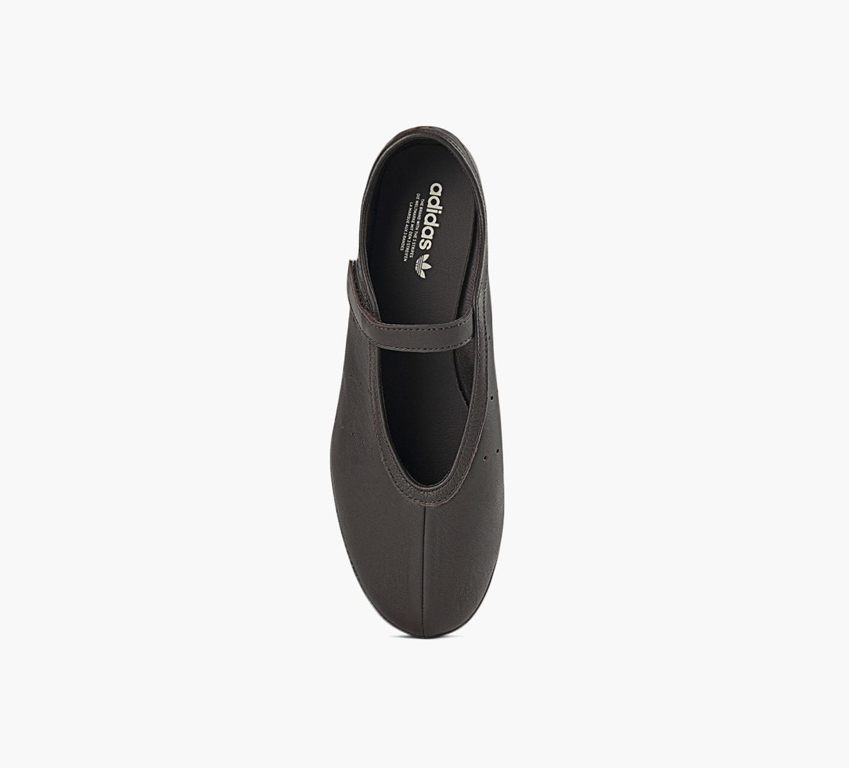 ADIDAS BALLERINESTANSMITHLO en BRUN vue 5