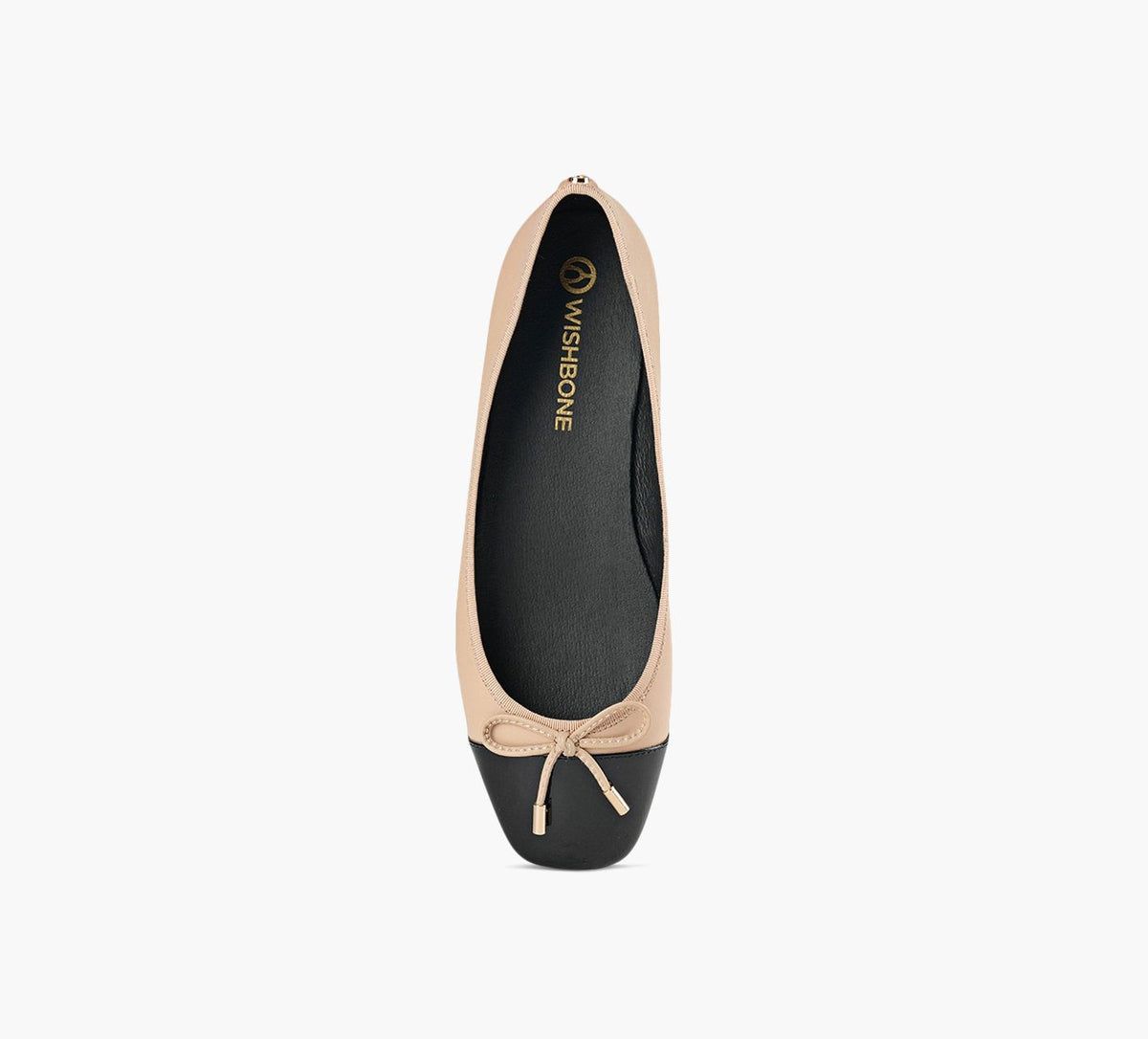 WISHBONE ZOE en BEIGE vue 1c