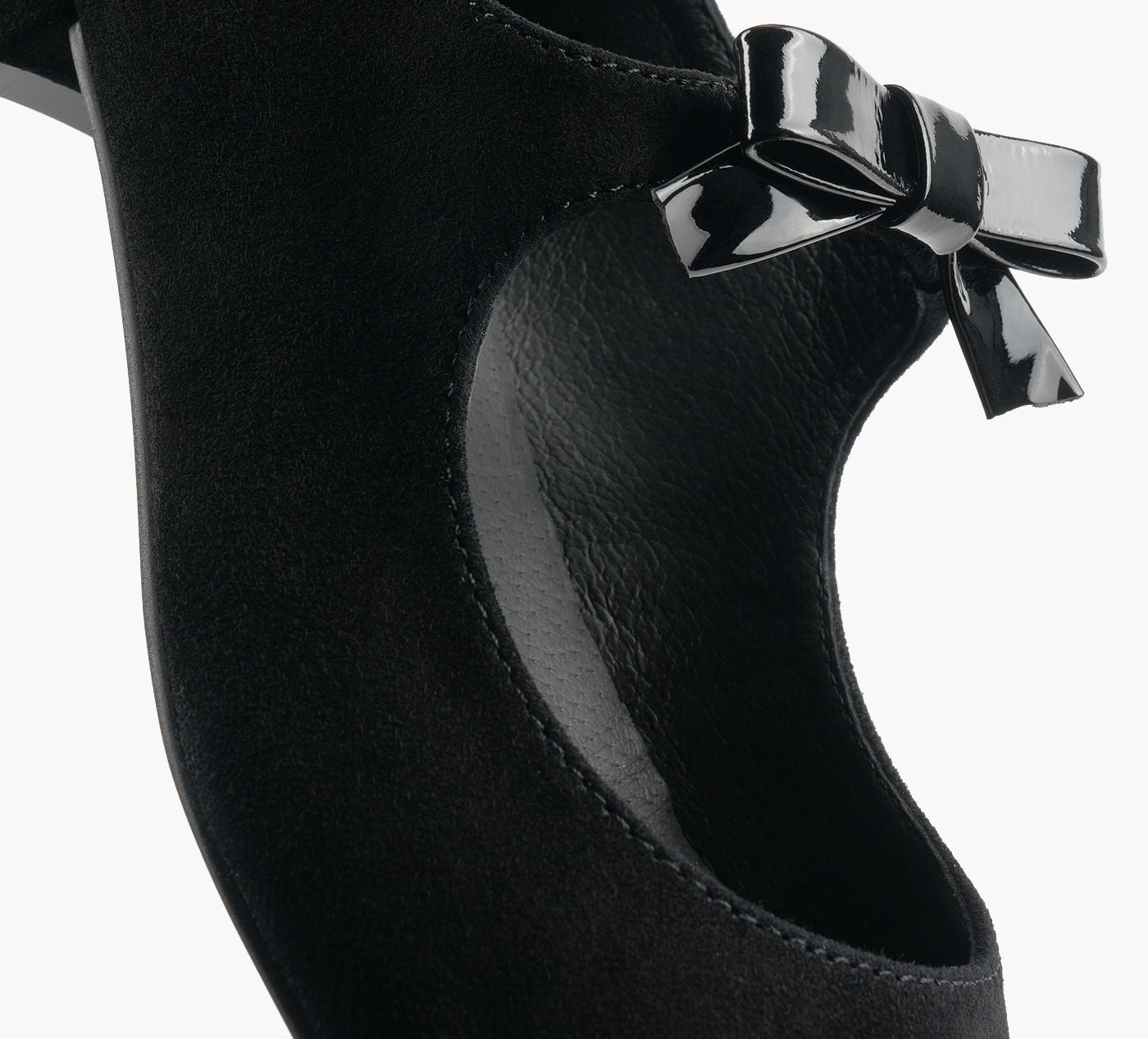 WISHBONE WHITNEY en NOIR vue 1b