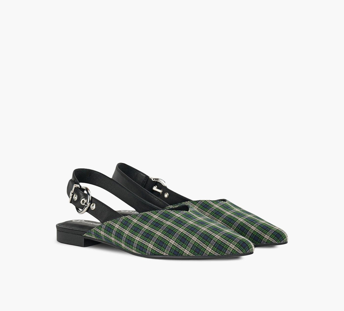 WISHBONE VIOLET en VERT vue 2
