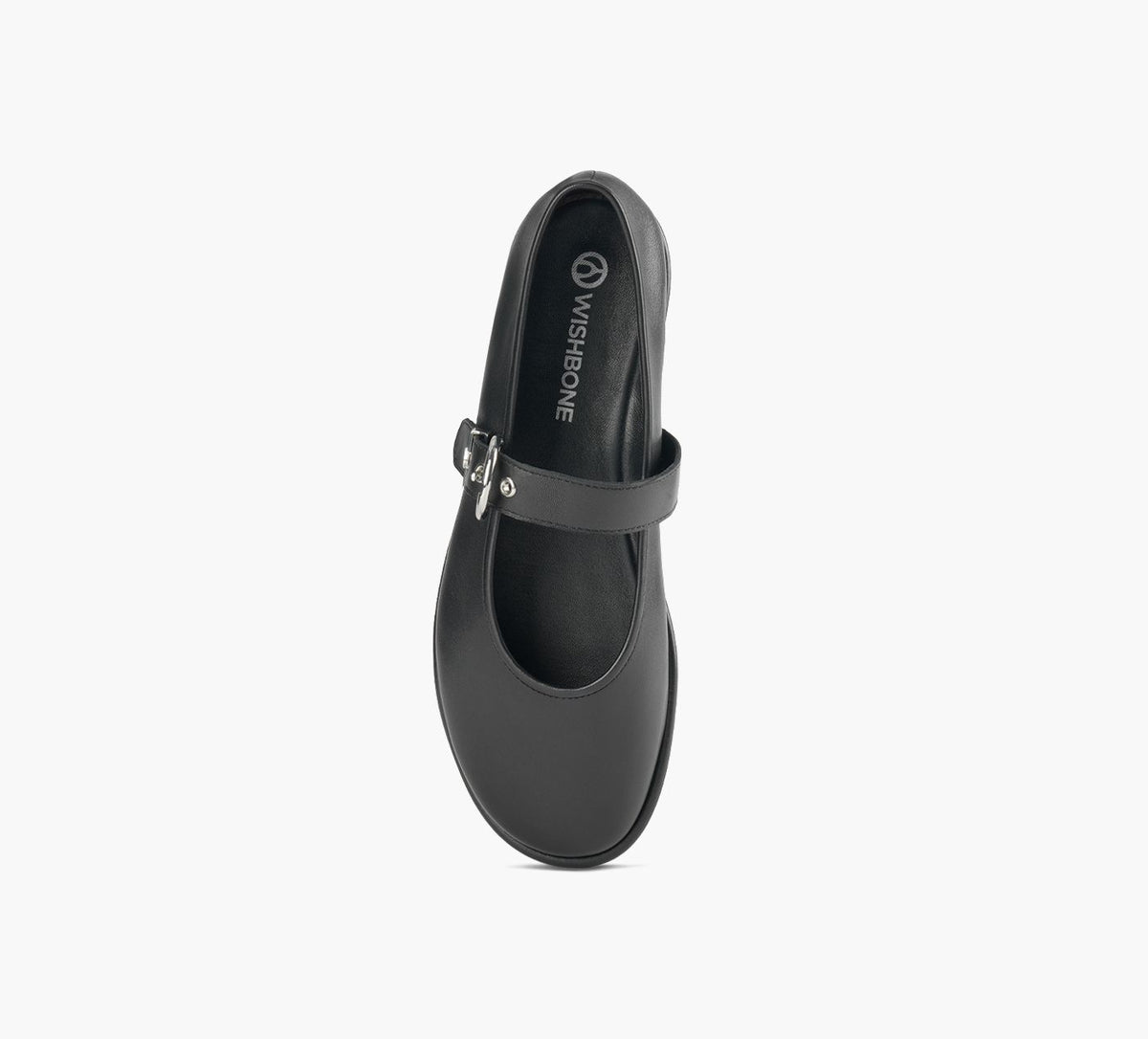 WISHBONE AVERY en NOIR vue 1c