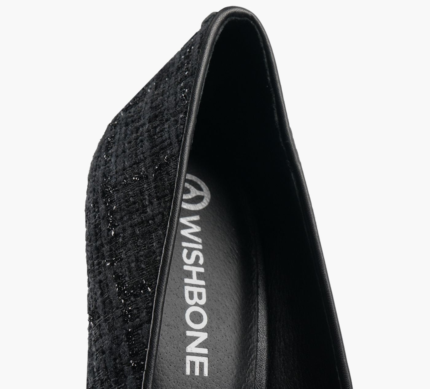WISHBONE NESSA en NOIR vue 1b