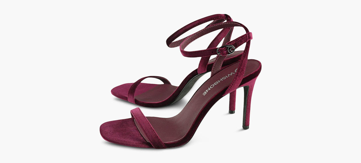WISHBONE BRENDA in BURGUNDY view 4
