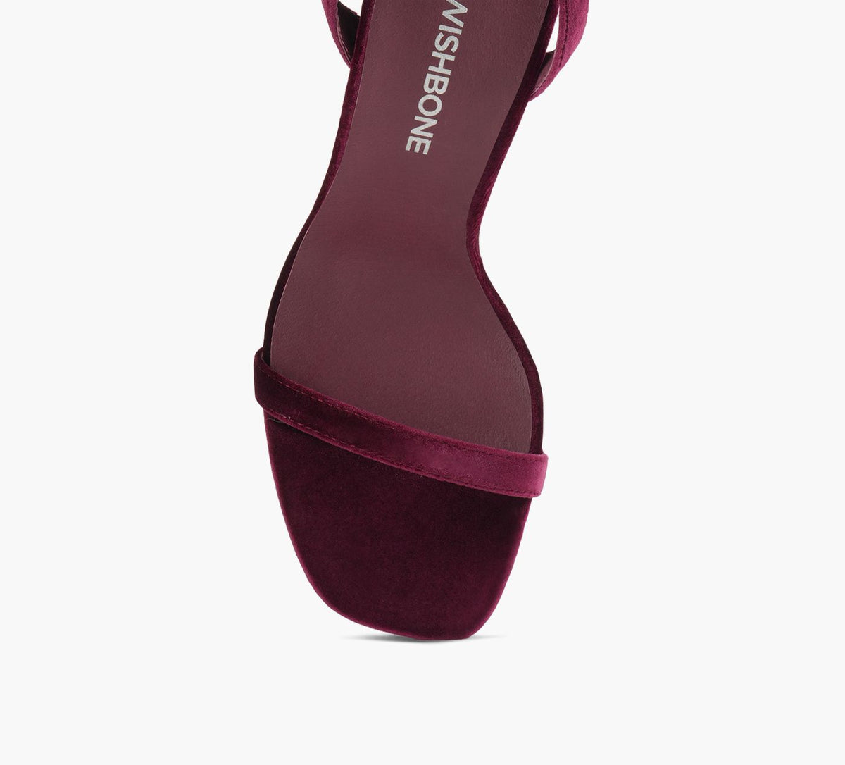 WISHBONE BRENDA in BURGUNDY view 1c