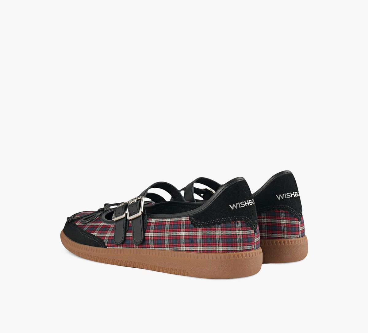 WISHBONE ANGELA en ROUGE vue 3