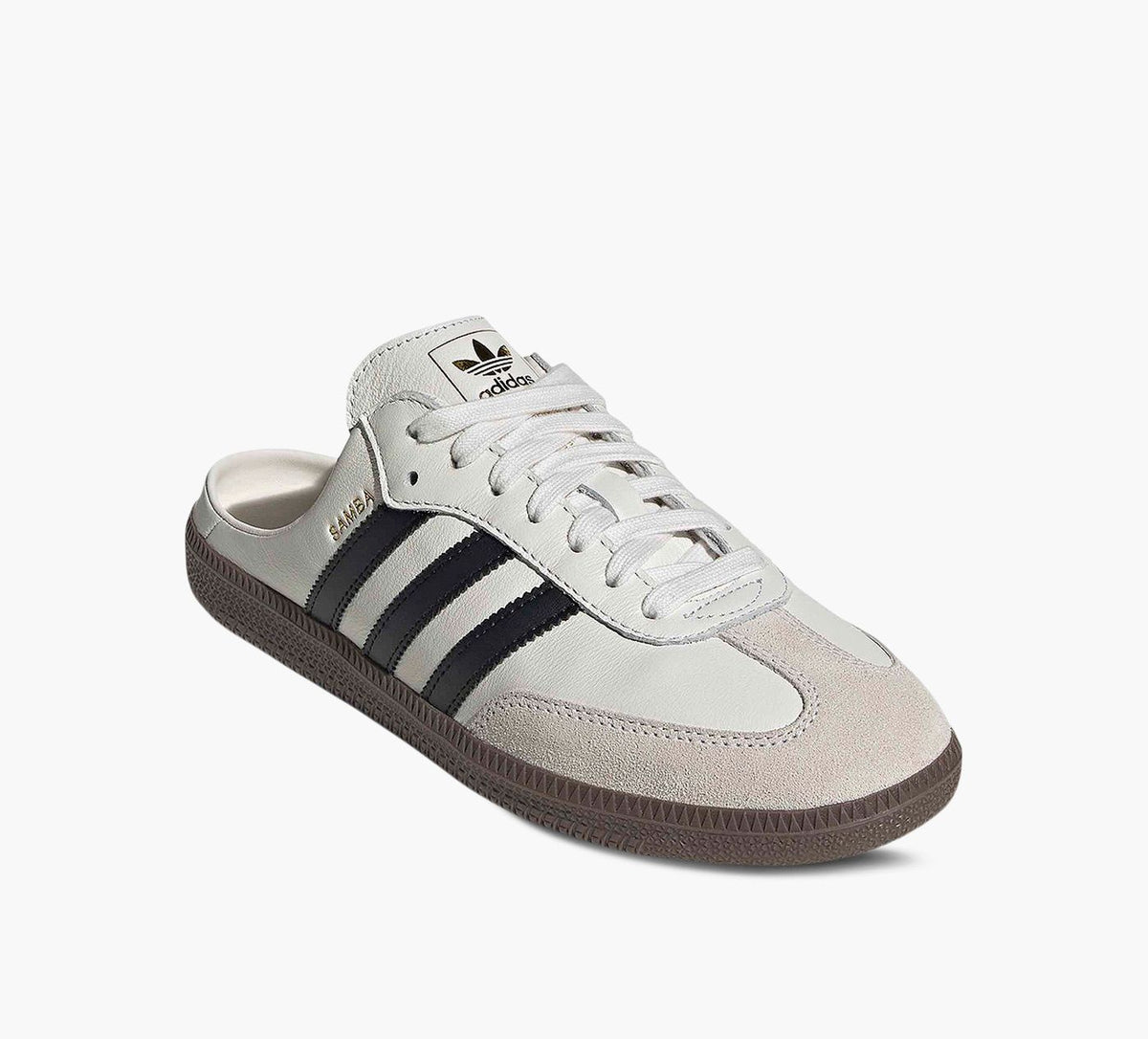 ADIDAS MULESAMBA en BLANC vue 2-