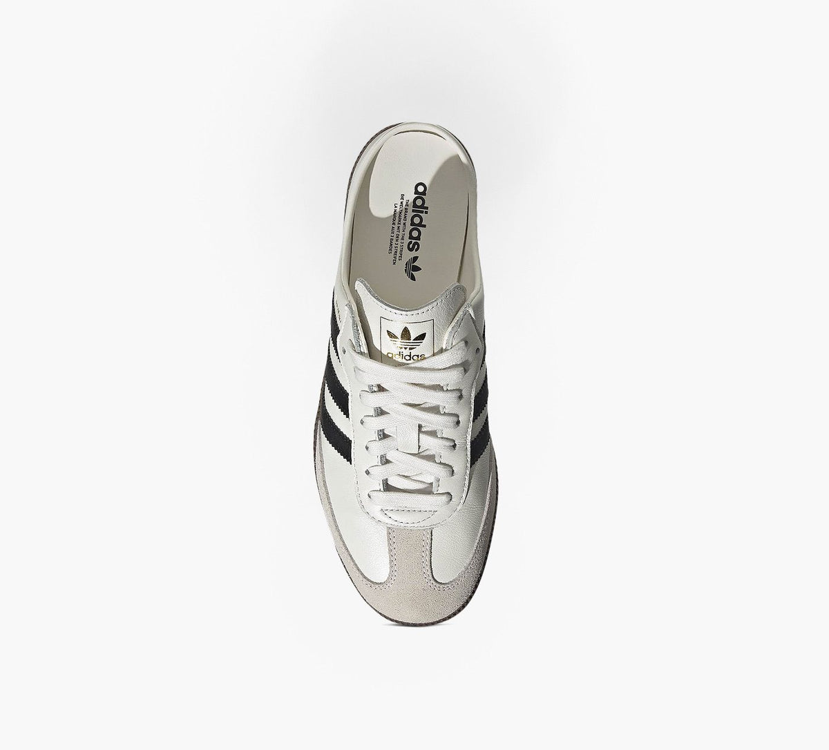 ADIDAS MULESAMBA en BLANC vue 5