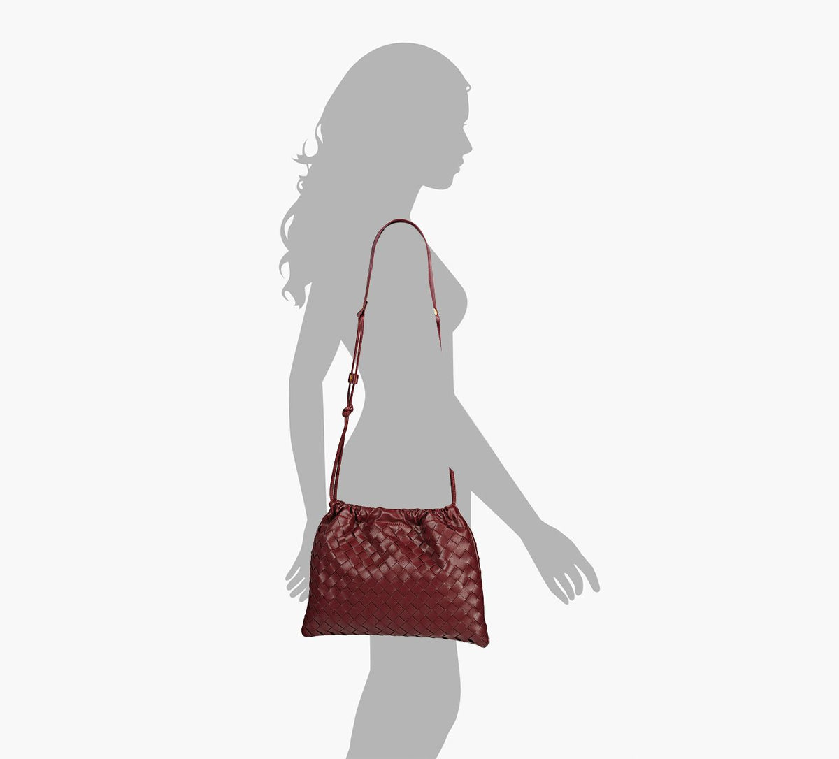 WISHBONE AMELIA in BURGUNDY view 4