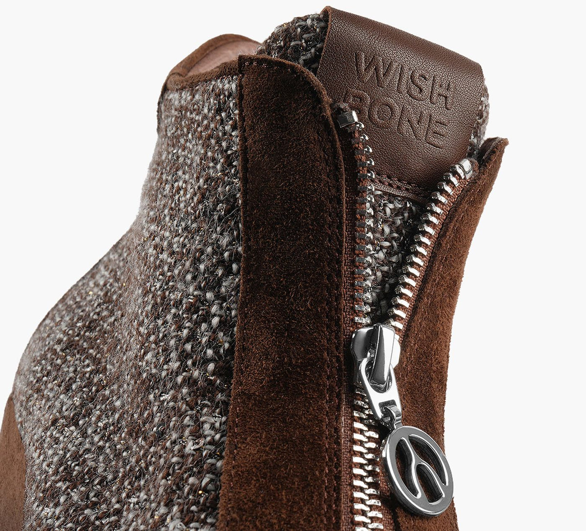 WISHBONE en BRUN vue 1b