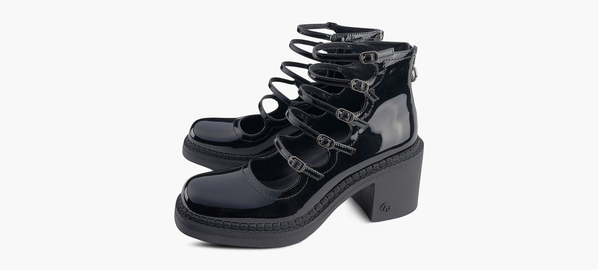 WISHBONE ELLA en NOIR vue 4