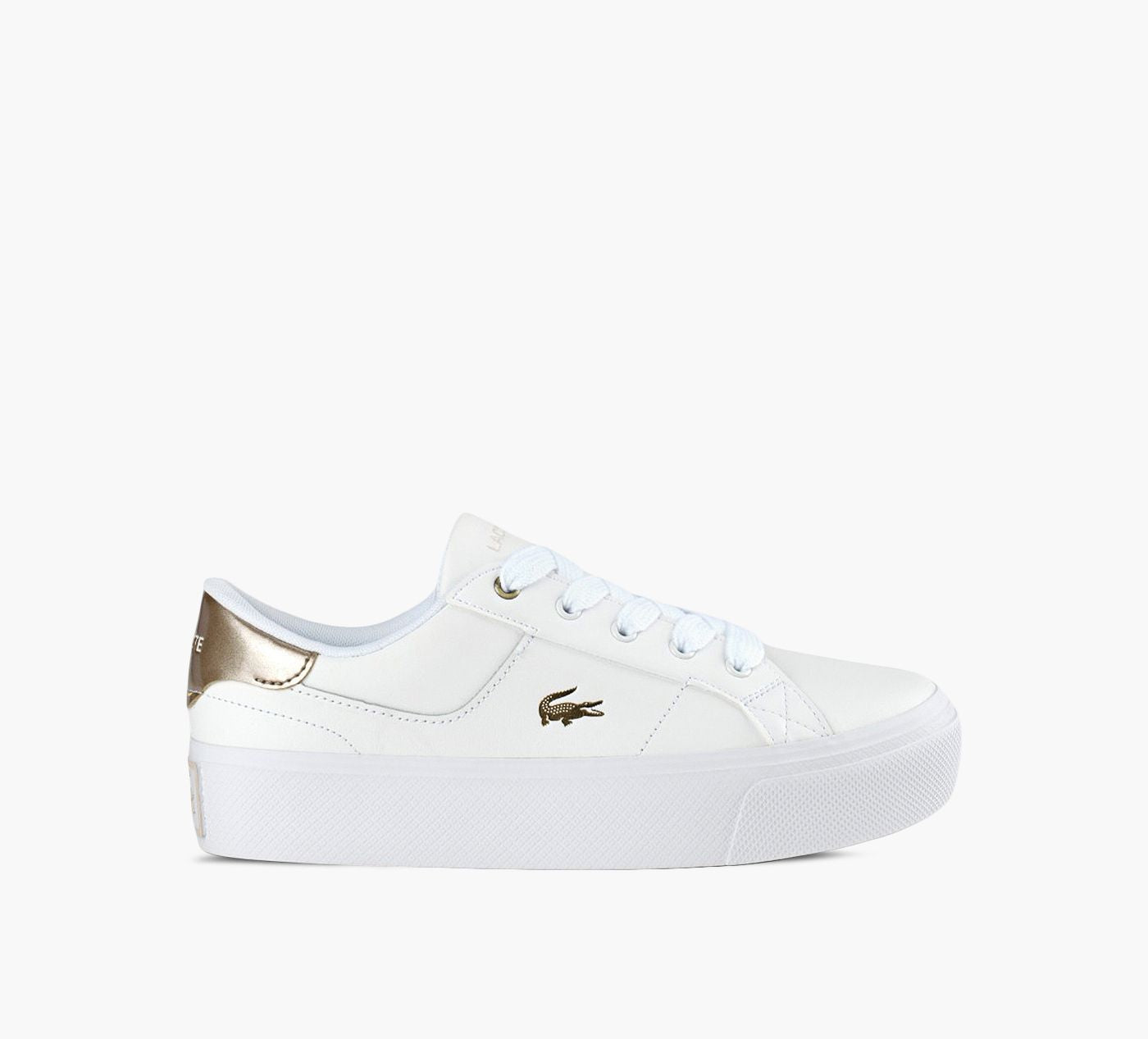 LACOSTE ZIANEPLATFORM in WHITE