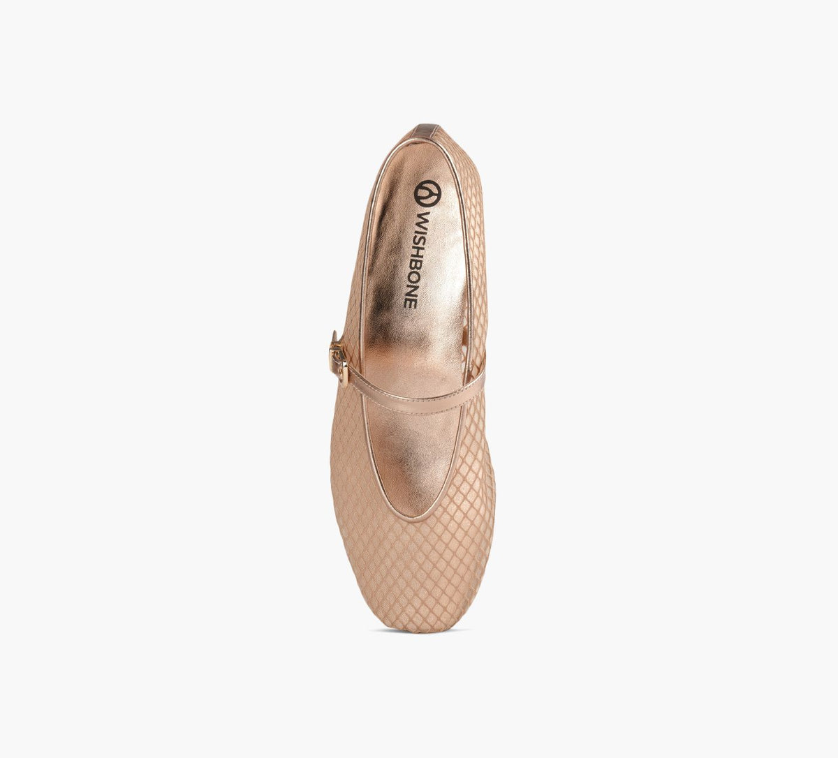WISHBONE ZORAM en ROSE DORÉ vue 5