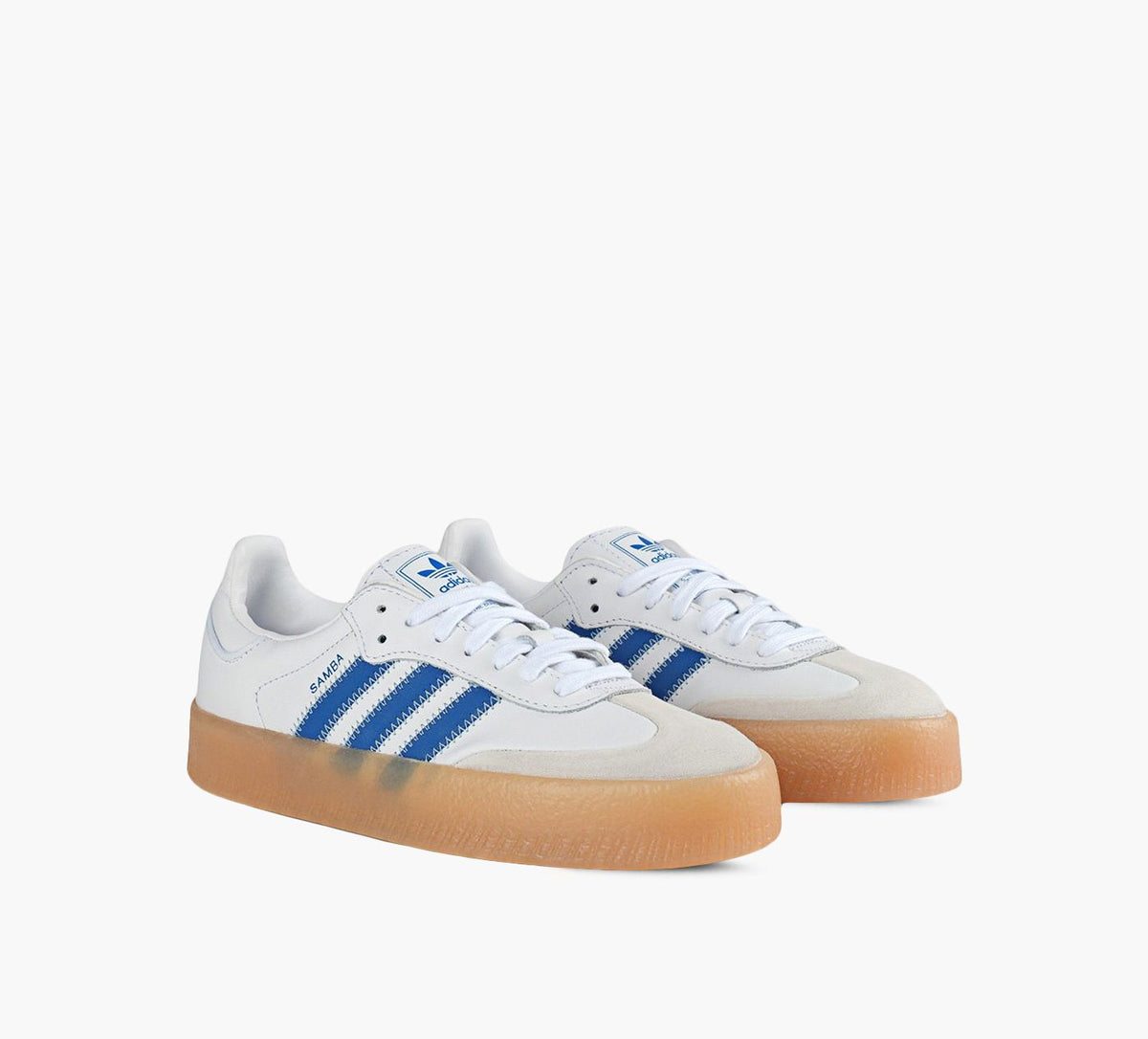 ADIDAS SAMBAE en BLANC vue 2