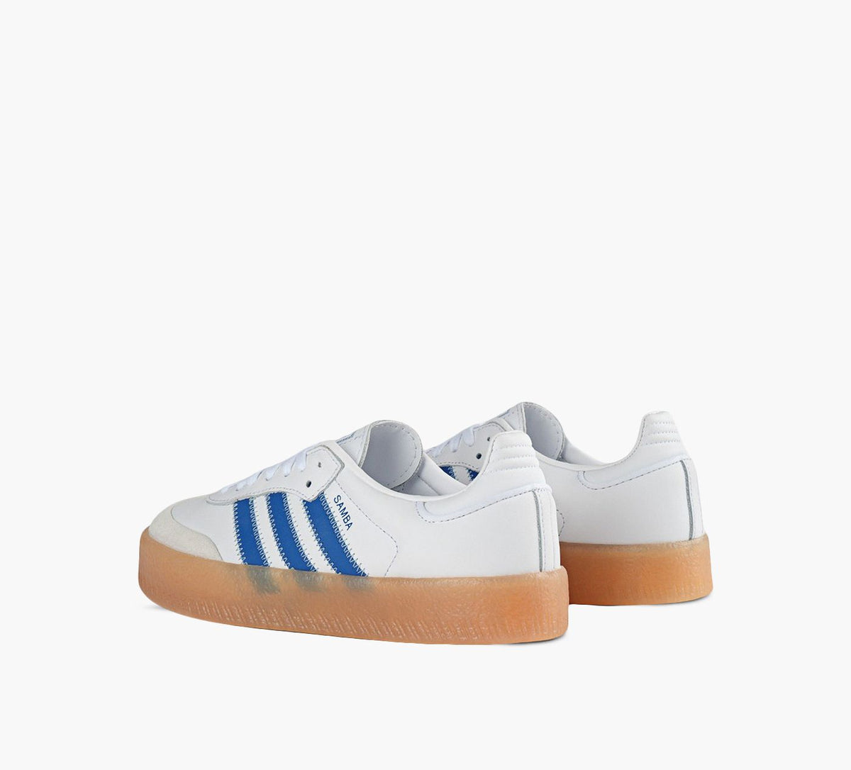 ADIDAS SAMBAE en BLANC vue 3