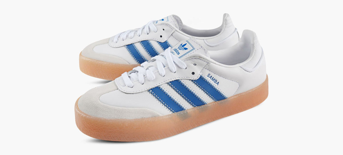 ADIDAS SAMBAE en BLANC vue 4