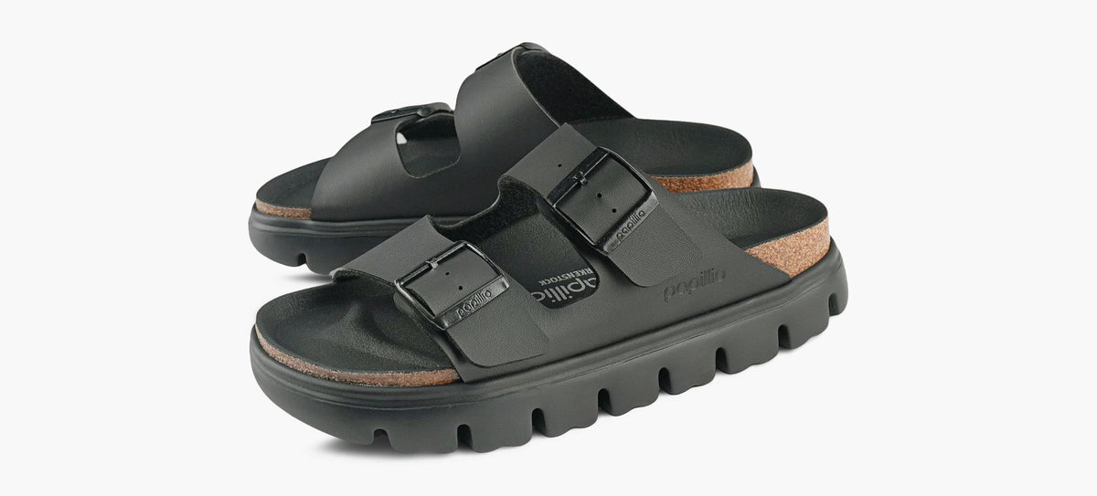 BIRKENSTOCK ARIZONACHUNKYBIRKO in BLACK view 4