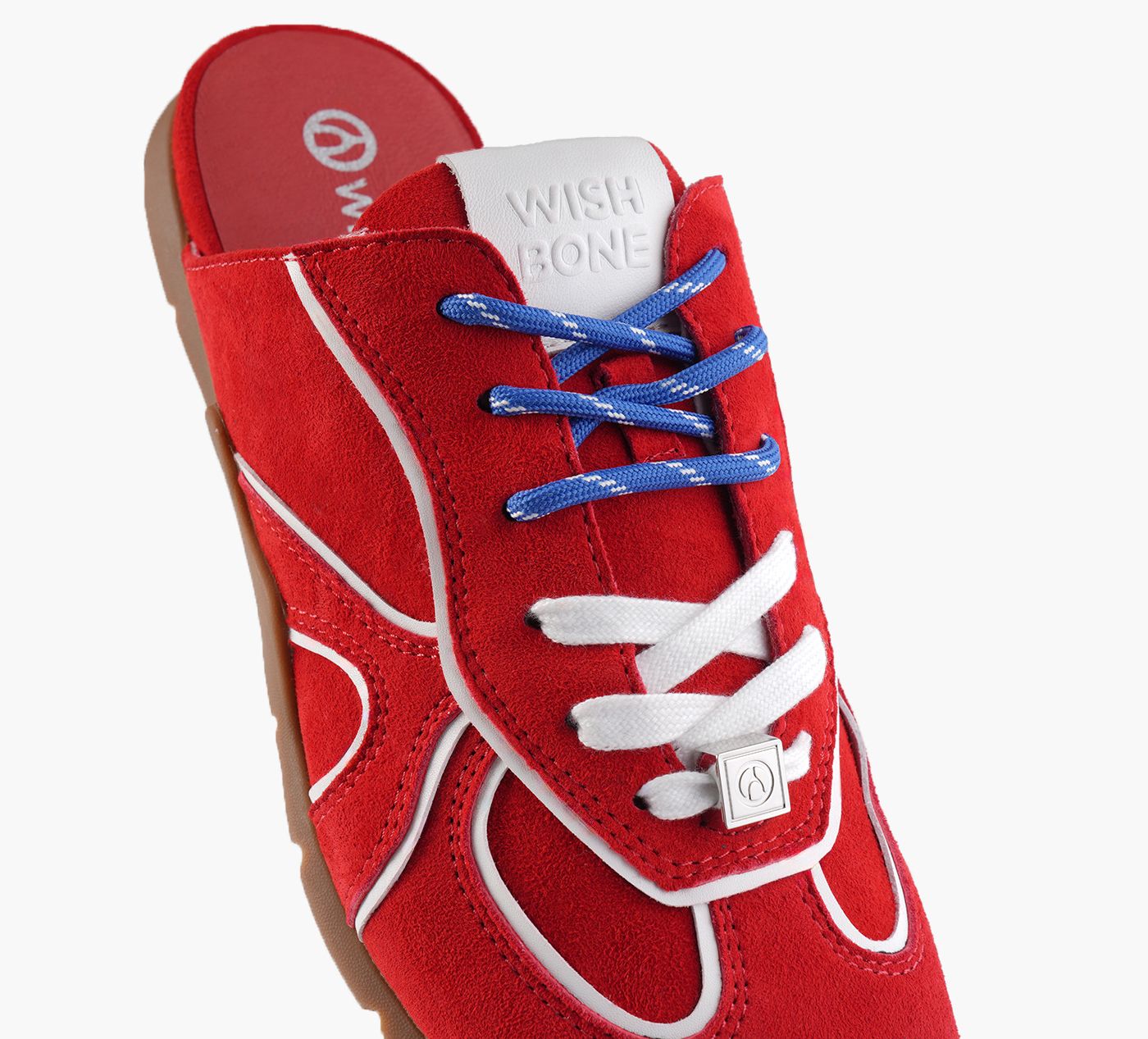 WISHBONE GABBY en ROUGE vue 1b