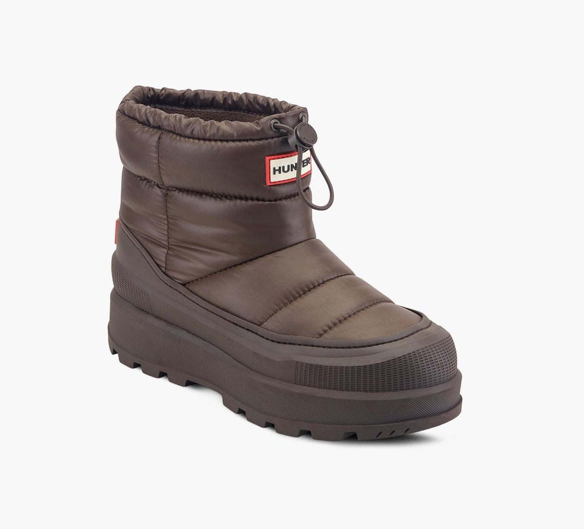 HUNTER BOTTINEAMBLE en BRUN vue 2