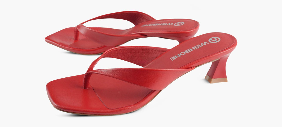 WISHBONE ONYX in RED view 4