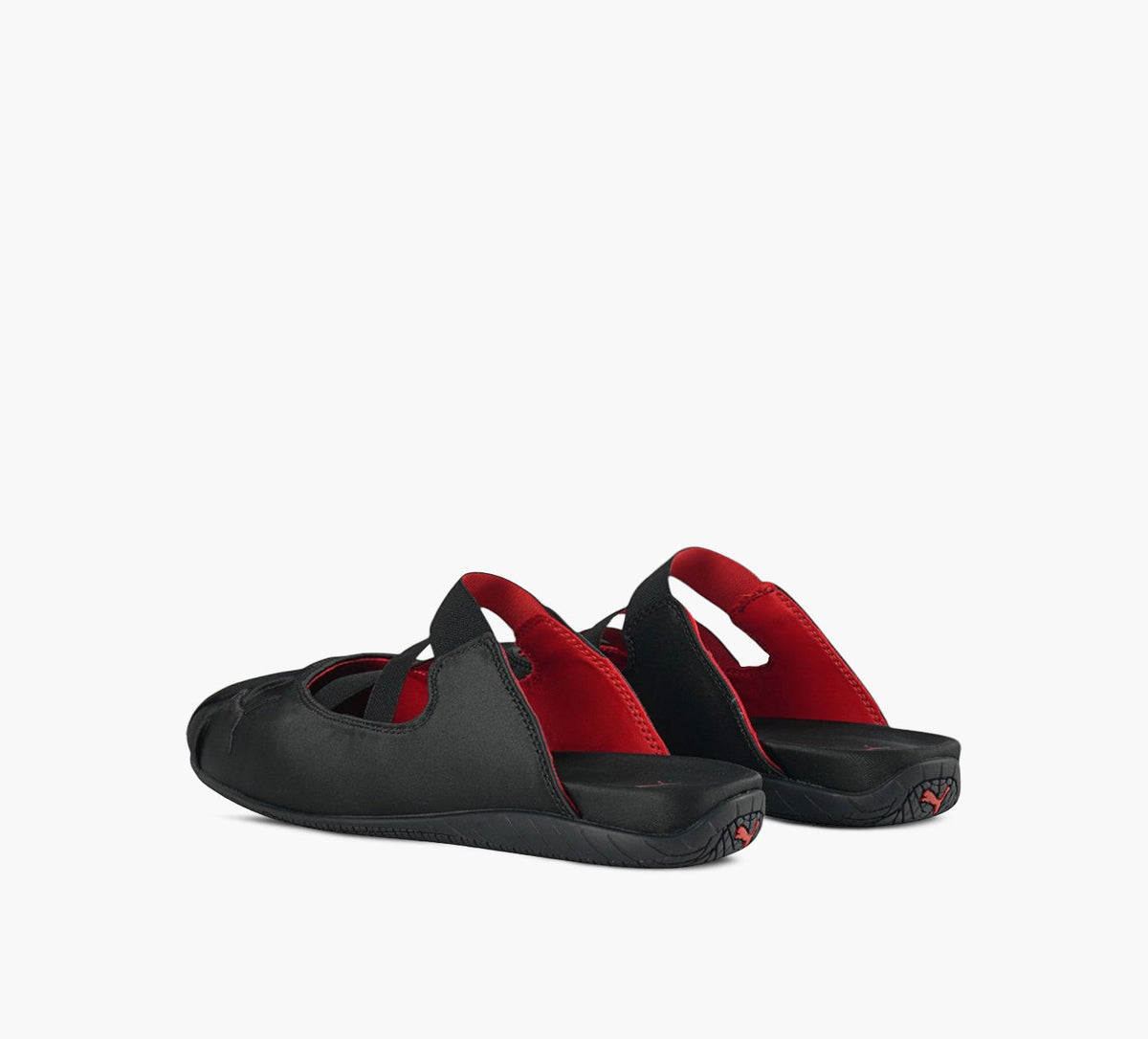 PUMA MULESPEEDCATSATIN en NOIR vue 3