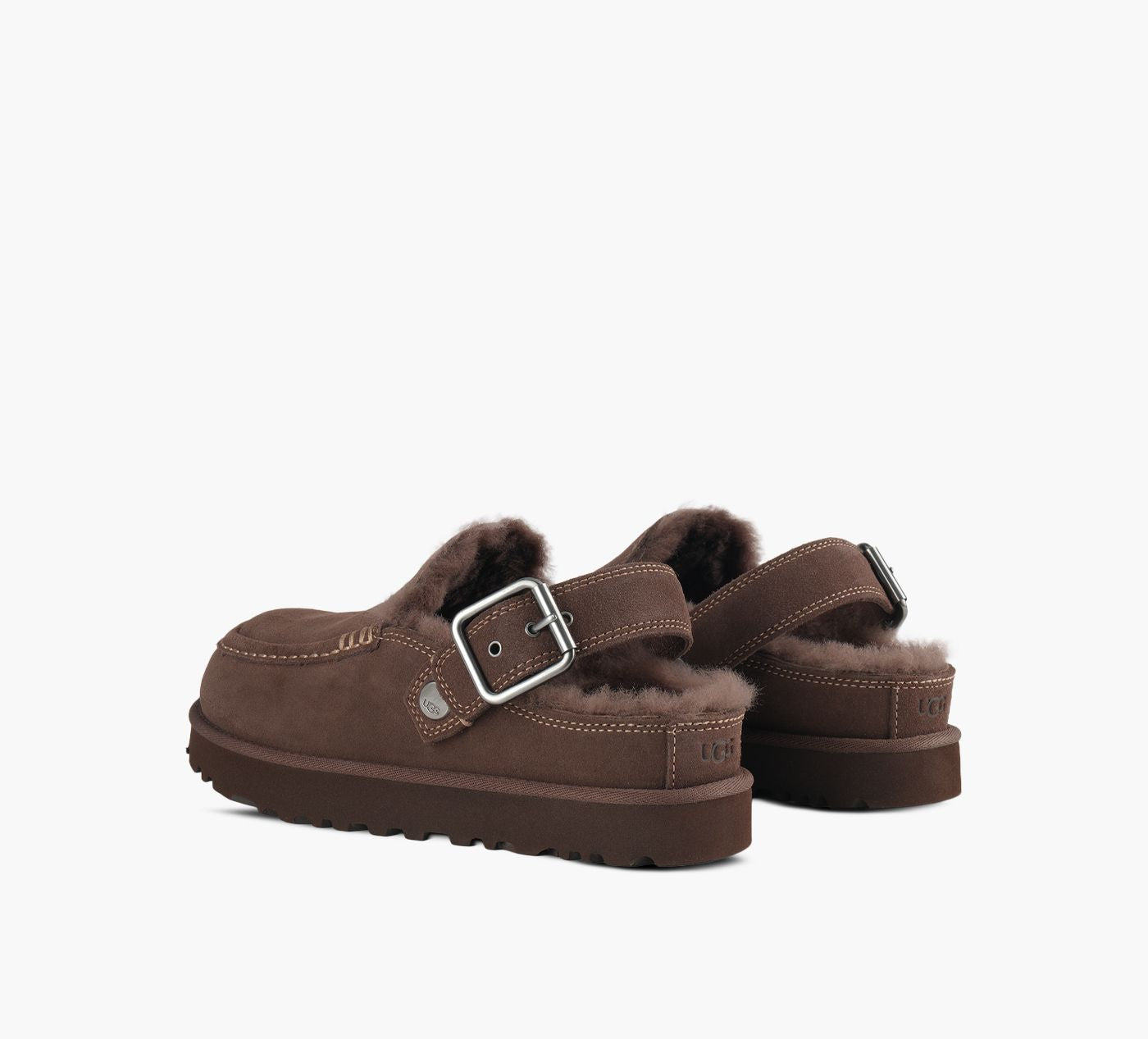 UGG MULEGOLDENSTAREVELINA en BRUN vue 3