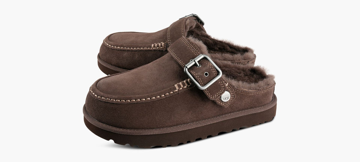 UGG MULEGOLDENSTAREVELINA en BRUN vue 4
