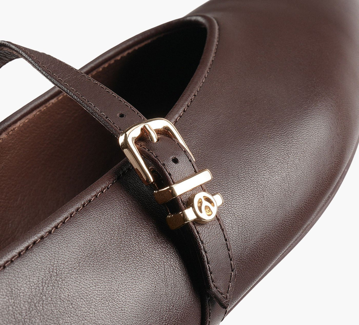 WISHBONE ZORA en BRUN vue 1b