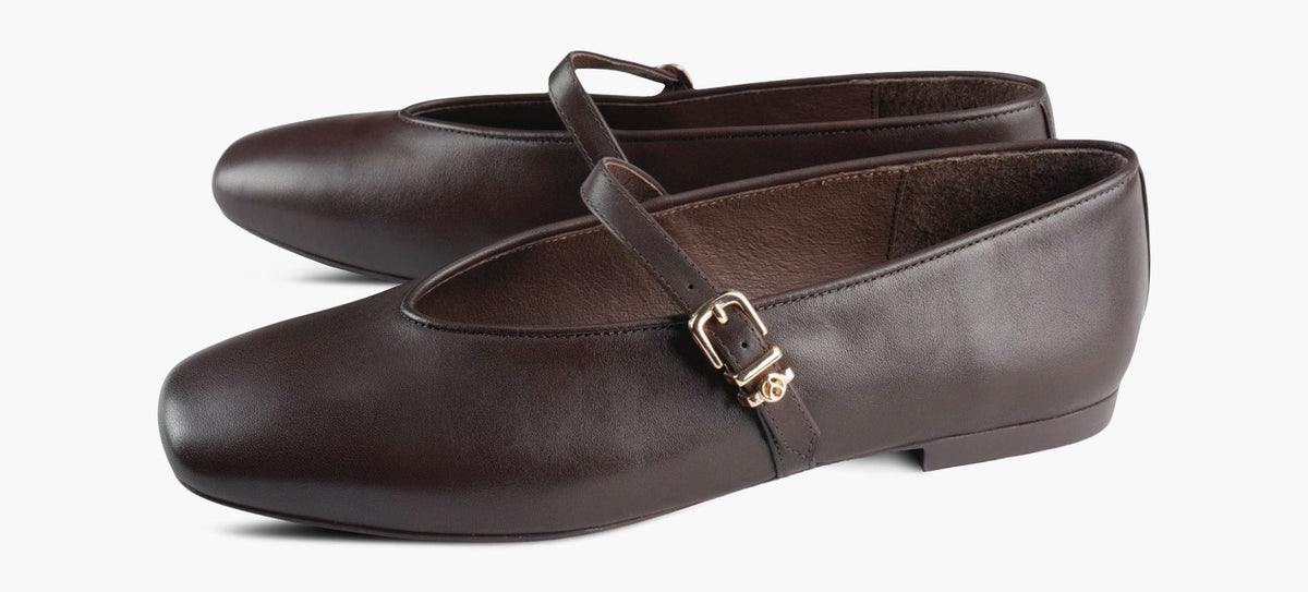 WISHBONE ZORA en BRUN vue 4