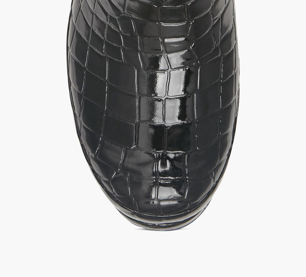 HUNTER BOTTEHAUTESORIGINALTALLGLOSS en NOIR vue 6