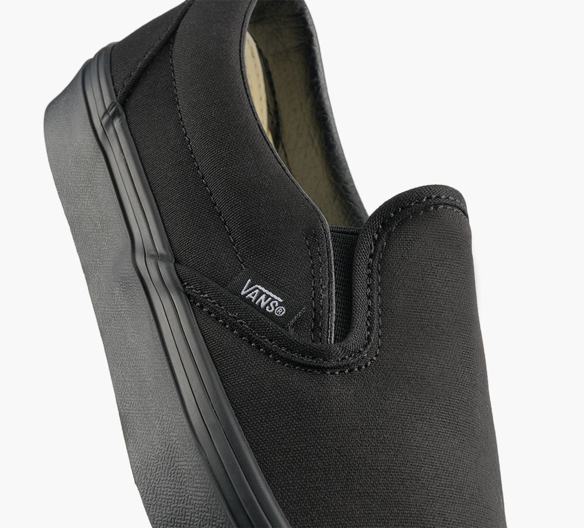 VANS BASKETCLASSICENFILER en NOIR vue 1b
