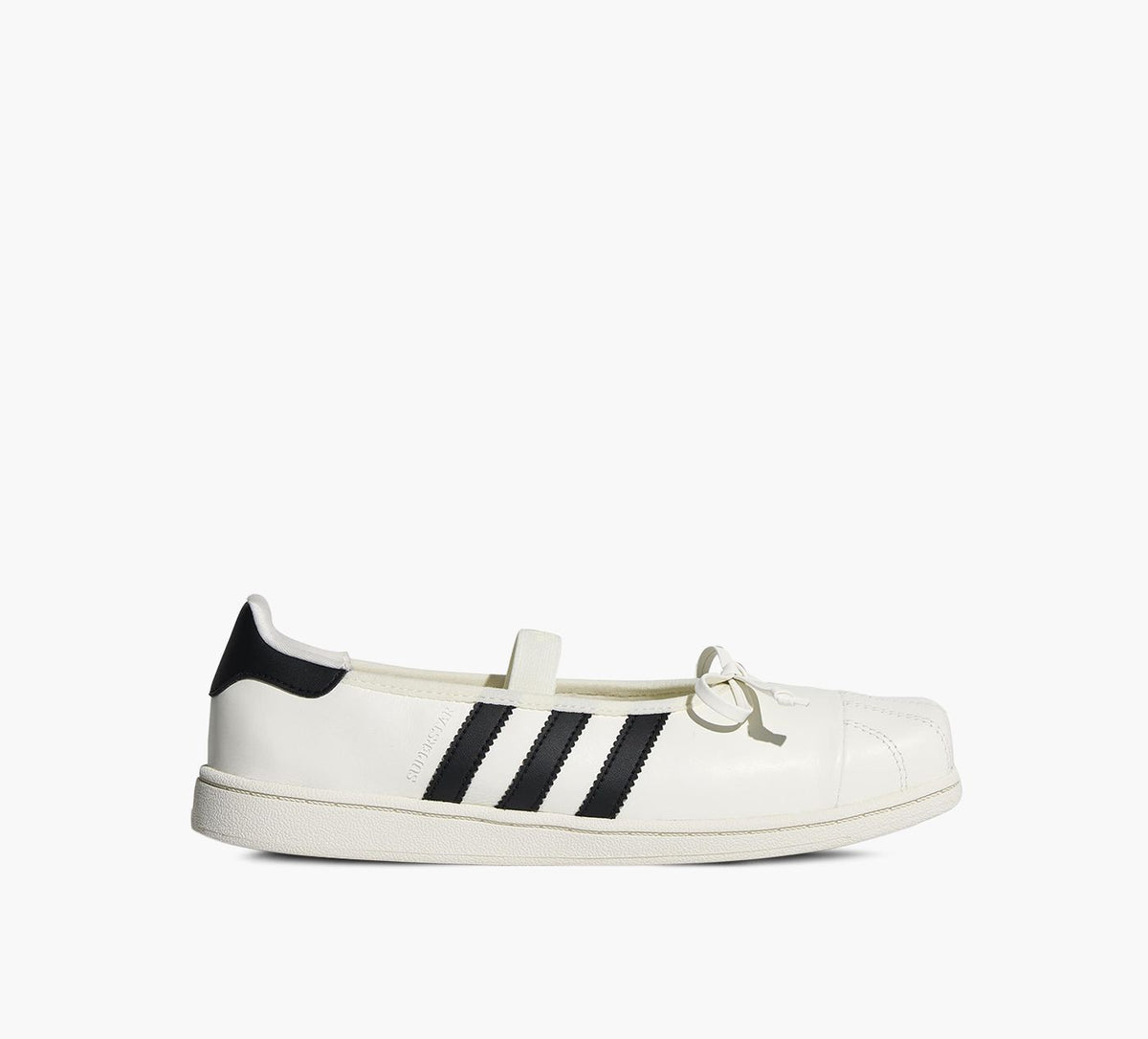ADIDAS ADIDASxJENNIESUPERSTARSQUAREBALLERINE en BLANC