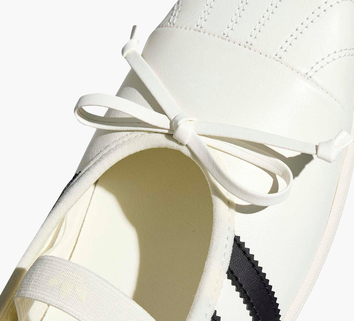ADIDAS ADIDASxJENNIESUPERSTARSQUAREBALLET in WHITE view 1b