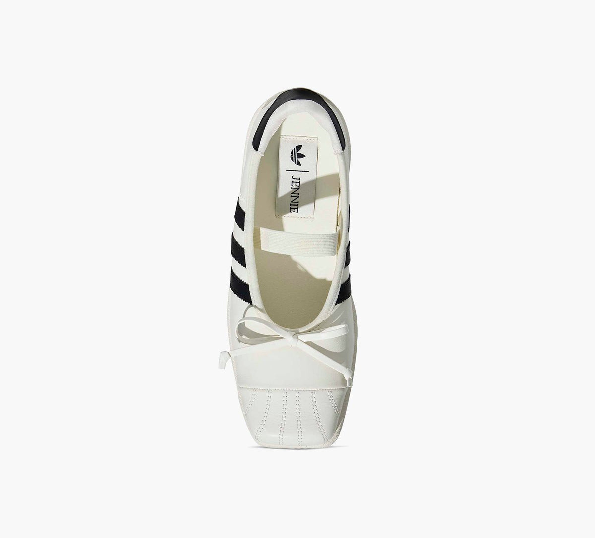 ADIDAS ADIDASxJENNIESUPERSTARSQUAREBALLERINE en BLANC vue 5